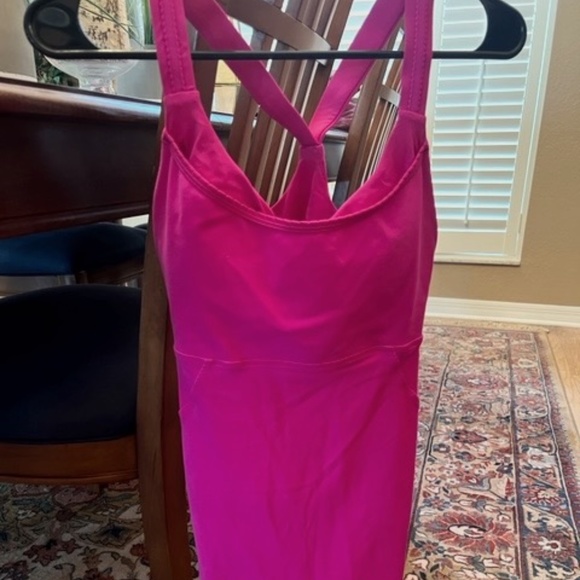 LULULEMON Pink Tank Size 8 - Picture 1 of 2